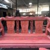 Bộ bàn ghế Minh Quốc triện gỗ hương Nam Phi - Ảnh 4
