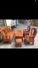 Bộ bàn ghế Minh Quốc triện gỗ hương đá - Ảnh 7