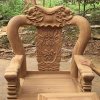 Bộ bàn ghế voi ma mút gỗ cẩm vàng - Ảnh 3