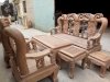 Bộ bàn ghế giả cổ minh quốc đào gỗ gụ lào Đồ gỗ Đỗ Mạnh - Ảnh 2