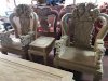 Bộ bàn ghế giả cổ rồng bát tiên gỗ cẩm vàng - Ảnh 12