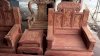 Bộ bàn ghế Đồng Kỵ kiểu Âu Á hộp gỗ hương đỏ - Ảnh 6