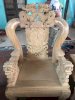 Bộ bàn ghế giả cổ rồng bát tiên gỗ cẩm vàng - Ảnh 9