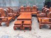 Bộ bàn ghế giả cổ tần thủy hoàng gỗ hương vân đồ gỗ Đỗ Mạnh - Ảnh 3