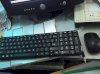 Bộ bàn phím và chuột không dây Logitech Wireless MK220 (Đen)