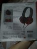 Tai nghe Sony MDR-XB450AP Red