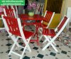 Bộ ghế gỗ cafe đa màu HGHW35_small 1