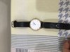 Đồng hồ Daniel Wellington nữ Dapper Sheffield DW00100096 Silver dây da đen