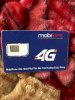 Sim 4G mobifone 18GB/tháng
