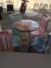 Bộ ghế gỗ cafe đa màu Hồng Gia Hân HGHi3 - Ảnh 4