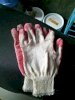 Găng tay sợi tráng cao su (đỏ)
