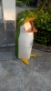 Thùng rác nhựa hình chim cánh cụt Khang Minh Phát TRT03