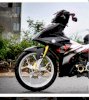 Decal trang trí xe máy Yamaha Exciter Playboy 2010 K1136