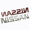 Logo chữ nổi Nissan dán trang trí đuôi xe - Ảnh 3