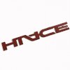 Logo chữ nổi HIACE dán trang trí đuôi xe - Ảnh 3