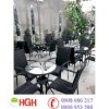 Ghế nhựa cafe sân vườn Hồng Gia Hân HGH555_small 0