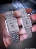 Đồng hồ đôi Piaget mặt kính đá chữ nhật pg 008 - Ảnh 6