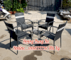 Bộ bàn ghế mây nhựa cafe sân vườn Hoàng Trung Tín 2020. - Ảnh 2