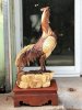 Tượng gà chọi gỗ cẩm Thế giới mỹ nghệ - Ảnh 2