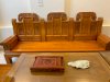 Bộ bàn ghế Âu Á như ý voi tay hộp gỗ gõ đỏ Đồ gỗ Đỗ Mạnh - Ảnh 2