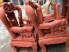 Bộ bàn ghế minh quốc voi gỗ hương đỏ nam phi tay 12 Đồ gỗ Đỗ Mạnh - Ảnh 10