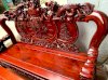 Bộ bàn ghế nghê đỉnh gỗ hương đỏ nam phi - Đồ gỗ Đỗ Mạnh - Ảnh 14
