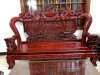 Bộ bàn ghế nghê đỉnh gỗ hương đỏ nam phi - Đồ gỗ Đỗ Mạnh - Ảnh 12