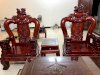 Bộ bàn ghế nghê đỉnh gỗ hương đỏ nam phi - Đồ gỗ Đỗ Mạnh - Ảnh 11