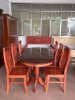 Bộ bàn ghế phòng ăn bàn vòm gỗ trẹo - Đồ gỗ Đỗ Mạnh - Ảnh 2