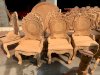 Bộ bàn ghế ăn bàn tròn gỗ gõ đỏ - Đồ gỗ Đỗ Mạnh - Ảnh 7