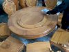 Bộ bàn ghế ăn bàn tròn gỗ gõ đỏ - Đồ gỗ Đỗ Mạnh - Ảnh 4