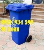 Thùng rác y tế, thùng rác công cộng 120 lít Bảo Sơn_small 1