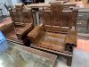 Bộ bàn ghế âu á hộp gỗ mun đuôi công đồ gỗ Đỗ Mạnh - Ảnh 10