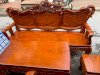 Bộ bàn ghế kiểu Louis Pháp gỗ gõ đỏ - Ảnh 3
