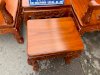 Bộ bàn ghế kiểu Louis Pháp gỗ gõ đỏ - Ảnh 15