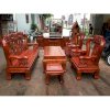 Bộ bàn ghế giả cổ Minh Quốc voi gỗ hương đá - Ảnh 2