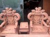 Bộ bàn ghế giả cổ nghê khuỳnh gỗ hương đá Đỗ Mạnh - Ảnh 27