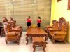 Bộ sofa hoàng gia cổ điển 6 món tựa liền VIP BBG3533 - Đồ gỗ Sơn Đông - Ảnh 7