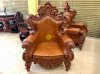 Bộ sofa hoàng gia cổ điển 6 món tựa liền VIP BBG3533 - Đồ gỗ Sơn Đông - Ảnh 2