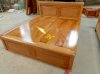 Giường ngủ gõ đỏ hoa văn quạt 1.6mx2m giá rẻ GGD005 - Đồ gỗ Sơn Đông - Ảnh 4
