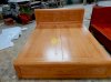 Giường ngủ gỗ gõ đỏ trơn vân tuyển 1.8mx2m GGD001 - Đồ gỗ Sơn Đông - Ảnh 2