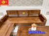 Bộ sofa góc tay trơn thanh lịch gỗ sồi nga 5 món SFG017 - Ảnh 2