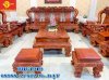 Bộ bàn ghế chạm đào Hương Đá Tay cột 18 – VIP - Ảnh 7