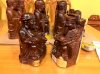 Cặp tượng thần tài ông địa gỗ cẩm lai 20cm – DL07 - Ảnh 4