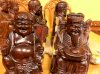 Cặp tượng thần tài ông địa gỗ cẩm lai 20cm – DL07 - Ảnh 3