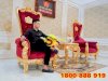 Bộ Sofa tân cổ điển 3 món hoàng gia Luxury Diamond BBG20 - Ảnh 2