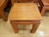 Bộ bàn ghế móc thúc mặt liền gỗ gõ đỏ – BBGHV02 - Ảnh 2