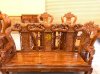 Bộ bàn ghế gỗ hương đào vân tuyển 6 món tay 12 Sơn Đông - Ảnh 7