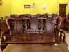 Bộ bàn ghế chạm đào gỗ hương loang tuyển chọn, tay 14, 6 món BBG1711 - Ảnh 6