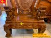 Bộ bàn ghế rồng đỉnh gỗ hương đẹp 6 món tay 14 BBG310 - Ảnh 6